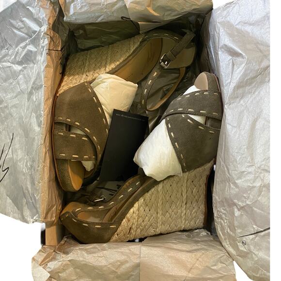 Giuseppe Zanotti Koka Jasmin Espadrille Wedge Heels Size 39 - Picture 10 of 13